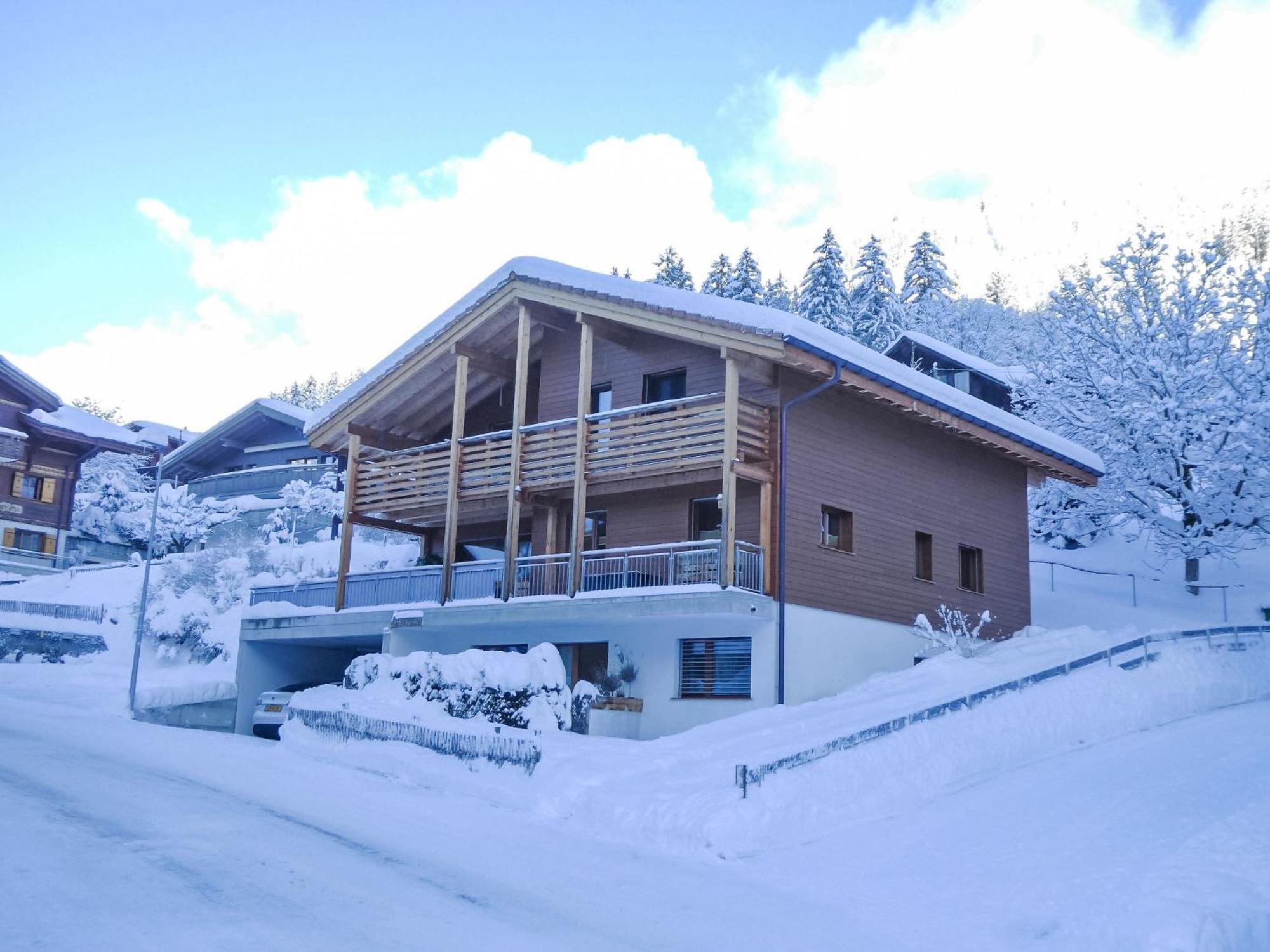 גרינדלוולד Apartment Chalet La Muntaniala By Interhome מראה חיצוני תמונה